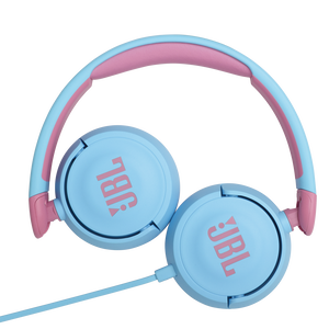JBL Jr310 - Blue - Kids on-ear Headphones - Detailshot 3